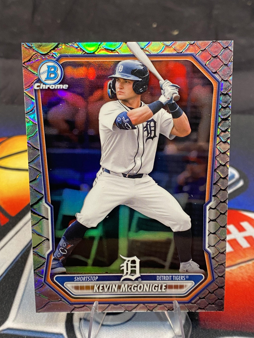 2026 Bowman #BCP-145 Kevin McGonigle Chrome Prospects Reptilian Refractor