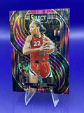 2025 Panini Select WNBA #131 A'ja Wilson Purple Prizms #/149
