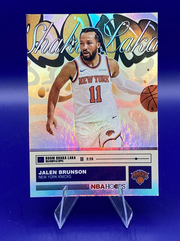 2025-26 Hoops #BO-7 Jalen Brunson Boom Shaka Laka