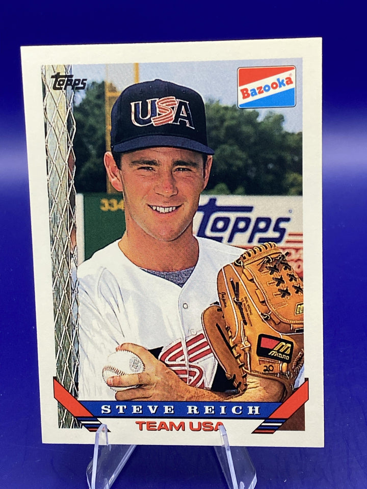 1993 Topps Bazooka Team USA #4 Steve Reich