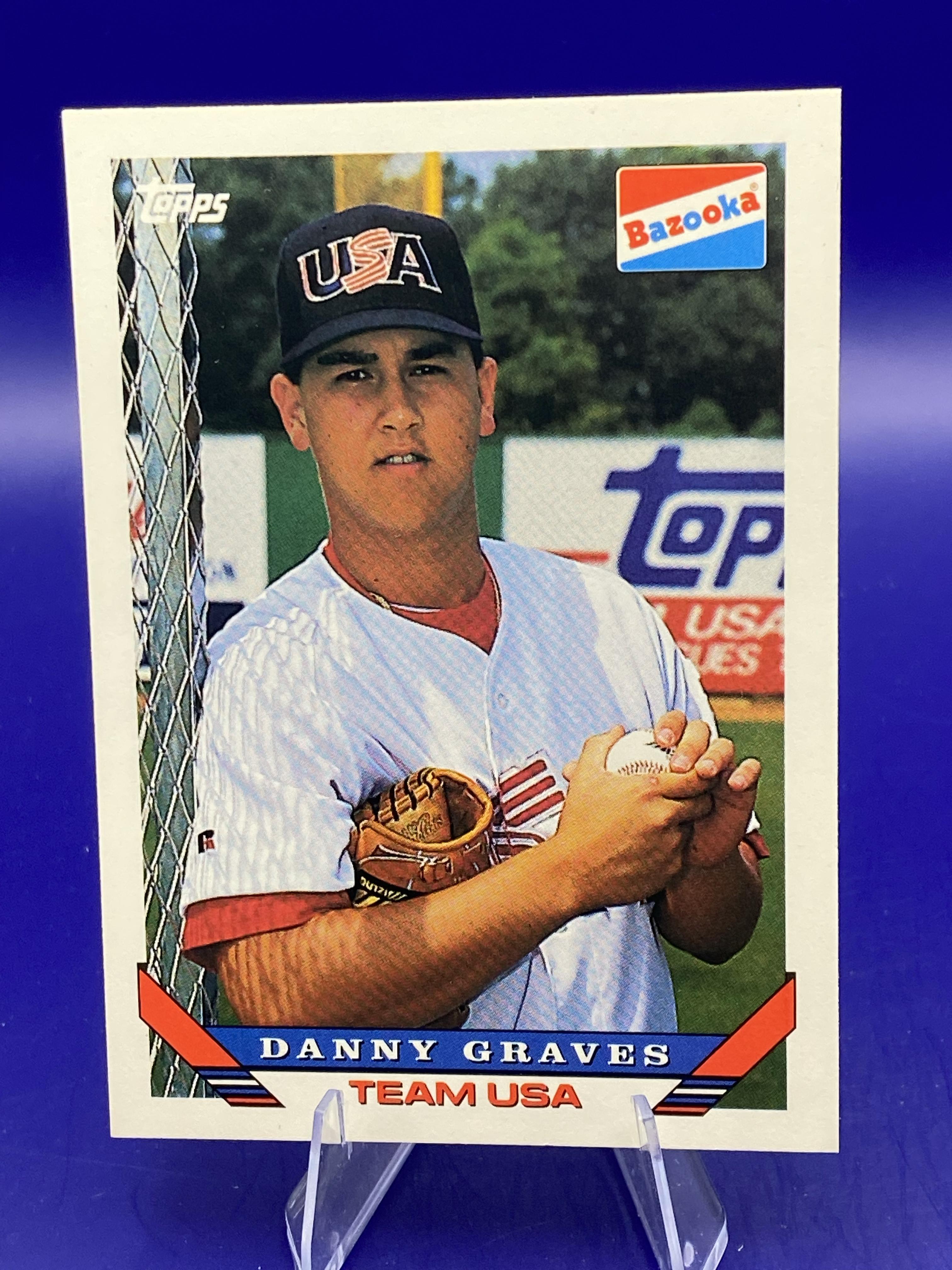 1993 Topps Bazooka Team USA #9 Danny Graves